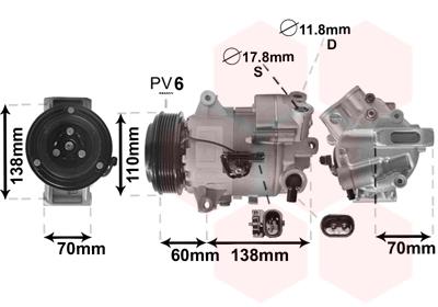 VAN WEZEL 3700K616 EAN: 5410909578091.