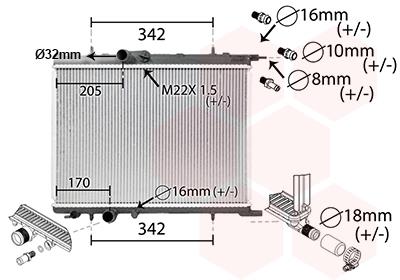 VAN WEZEL 40002300 EAN: 5410909370701.