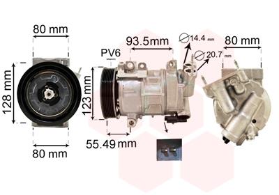 VAN WEZEL 4000K315 EAN: 5410909395940.