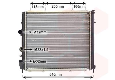 VAN WEZEL 43002174 EAN: 5410909142759.