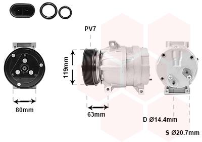 VAN WEZEL 4300K440 EAN: 5410909422448.