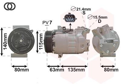 VAN WEZEL 4300K486 EAN: 5410909501303.