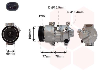 VAN WEZEL 5300K584 EAN: 5410909443771.