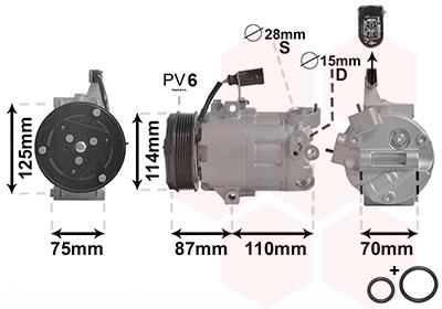 VAN WEZEL 5801K705 EAN: 5410909668778.