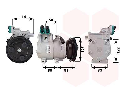 VAN WEZEL 8200K199 EAN: 5410909416928.