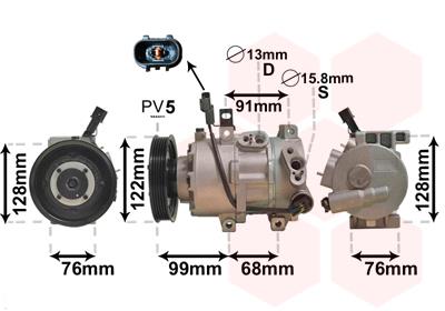 VAN WEZEL 8200K296 EAN: 5410909502201.