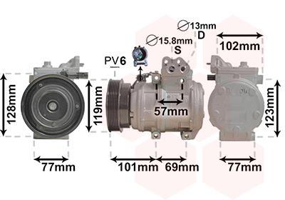 VAN WEZEL 8300K146 EAN: 5410909447526.