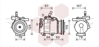 VAN WEZEL 8300K161 EAN: 5410909477851.