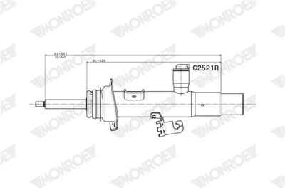 MONROE C2521R EAN: 5412096772320.