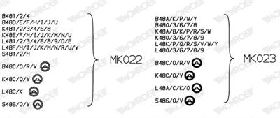 MONROE MK023 EAN: 5412096192654.