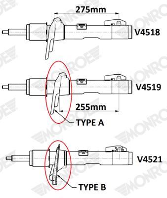 MONROE V4518 EAN: 5412096749117.
