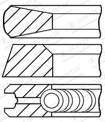 Goetze Engine 08-105500-00 EAN: 8426345002738.