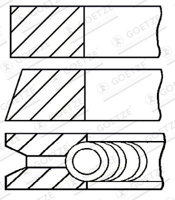 Goetze Engine 08-142300-00 EAN: 4044197221806.