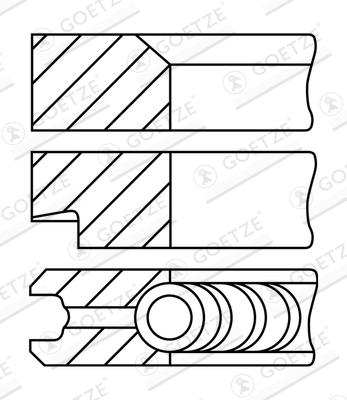 Goetze Engine 08-176700-10 EAN: 4060426432867.