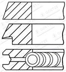 Goetze Engine 08-325100-00 - Sada piestnych krúžkov