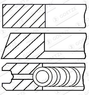 Goetze Engine 08-432300-00 EAN: 4044197639526.