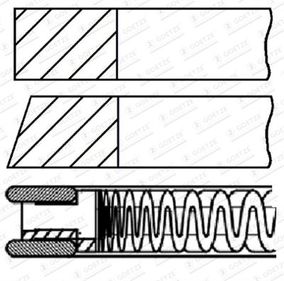 Goetze Engine 08-436907-00 EAN: 4044197022717.