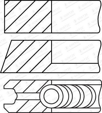 Goetze Engine 08-439107-10 EAN: 4044197021956.