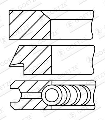 Goetze Engine 08-442200-10 EAN: 4060426460426.