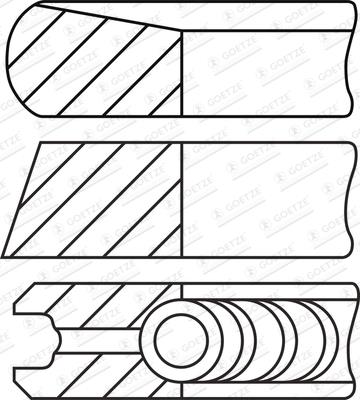 Goetze Engine 08-450600-00 EAN: 4060426237332.