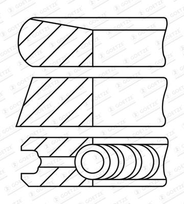 Goetze Engine 08-450600-00 EAN: 4060426237332.