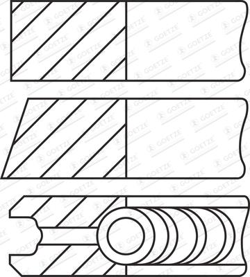 Goetze Engine 08-451300-00 EAN: 4060426249090.