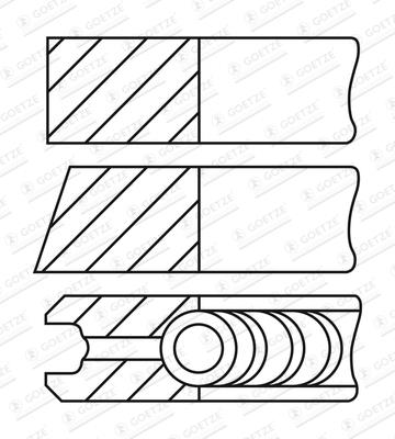 Goetze Engine 08-451300-00 EAN: 4060426249090.