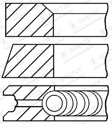 Goetze Engine 08-527500-00 EAN: 4044197469437.