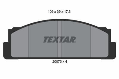 TEXTAR 2007304 Číslo výrobce: 20073. EAN: 4019722051524.
