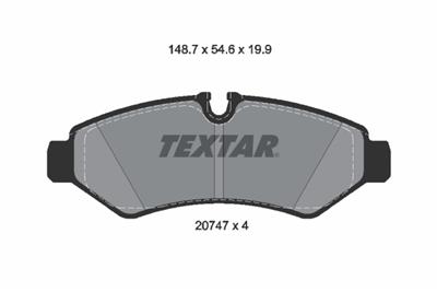 TEXTAR 2074701 Číslo výrobce: 20747. EAN: 4019722536908.