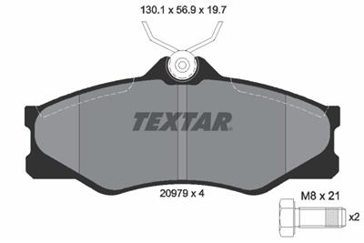 TEXTAR 2097904 Číslo výrobce: 20979. EAN: 4019722073878.