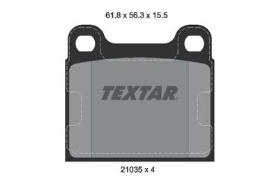 TEXTAR 2103501 Číslo výrobce: 20173. EAN: 4019722075285.