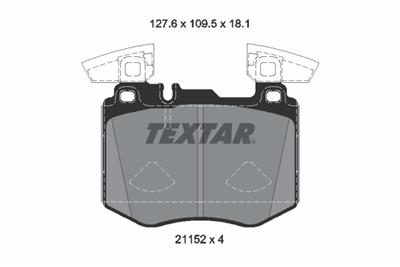 TEXTAR 2115201 Číslo výrobce: 21152. EAN: 4019722542114.