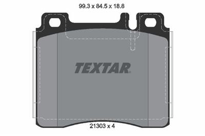 TEXTAR 2130304 Číslo výrobce: 21303. EAN: 4019722082009.
