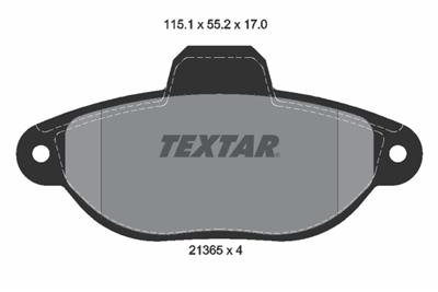 TEXTAR 2136502 Číslo výrobce: 21365. EAN: 4019722200274.