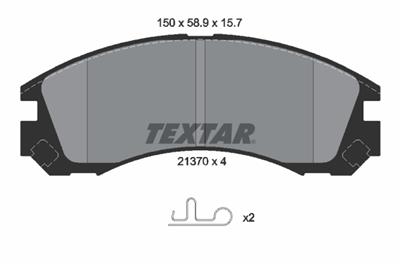 TEXTAR 2137001 Číslo výrobce: 21370. EAN: 4019722266928.