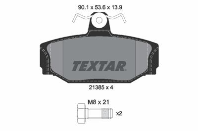 TEXTAR 2138501 Číslo výrobce: 21385. EAN: 4019722176579.