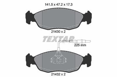 TEXTAR 2143001 Číslo výrobce: 21430. EAN: 4019722166334.