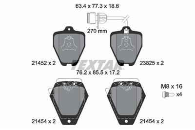 TEXTAR 2145201 Číslo výrobce: 21452. EAN: 4019722267420.