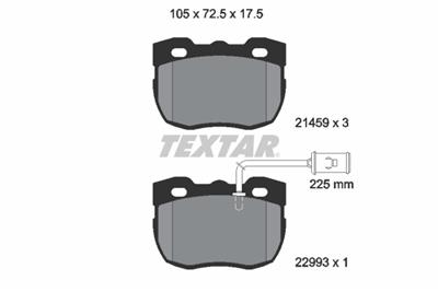 TEXTAR 2145905 Číslo výrobce: 21459. EAN: 4019722535529.