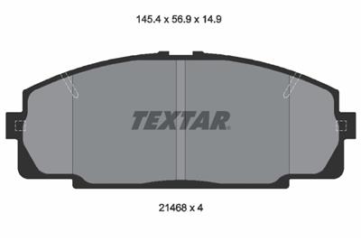 TEXTAR 2146801 Číslo výrobce: 21468. EAN: 4019722198182.