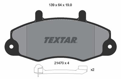 TEXTAR 2147002 Číslo výrobce: 21470. EAN: 4019722252365.