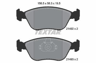 TEXTAR 2149201 Číslo výrobce: 21492. EAN: 4019722182099.