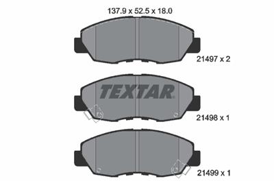 TEXTAR 2149701 Číslo výrobce: 21497. EAN: 4019722197208.