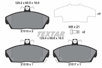 TEXTAR 2151503 Číslo výrobce: 21515. EAN: 4019722270697.