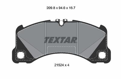 TEXTAR 2152401 Číslo výrobce: 21524. EAN: 4019722542855.