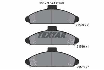TEXTAR 2152901 Číslo výrobce: 21529. EAN: 4019722197406.