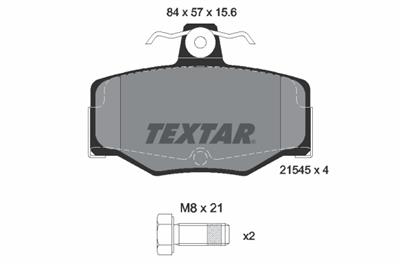 TEXTAR 2154501 Číslo výrobce: 21545. EAN: 4019722202094.
