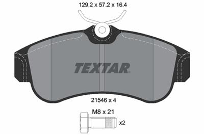 TEXTAR 2154601 Číslo výrobce: 21546. EAN: 4019722197482.