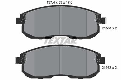 TEXTAR 2156201 Číslo výrobce: 21561. EAN: 4019722302923.